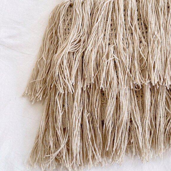 Khaki Boho Women's Sexy Shell Cup Mini Dress - Picture 7 of 8